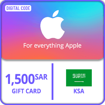 App Store & iTunes Gift Card KSA 1500 SAR