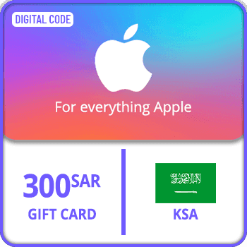 App Store & iTunes Gift Card KSA 300 SAR