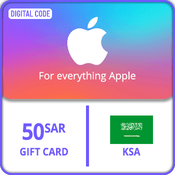 App Store & iTunes Gift Card KSA 50 SAR