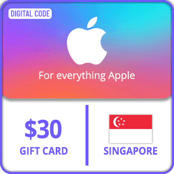 App Store & iTunes Gift Card Singapore $30