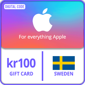 App Store & iTunes Gift Card Sweden kr100