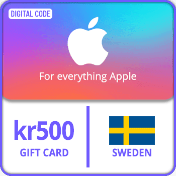 App Store & iTunes Gift Card Sweden kr500
