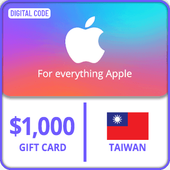 App Store & iTunes Gift Card Taiwan $1000