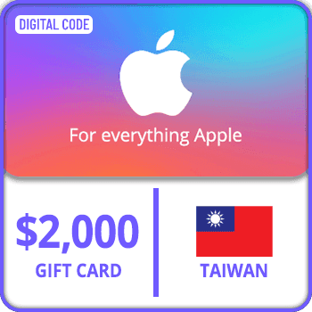 App Store & iTunes Gift Card Taiwan $2000