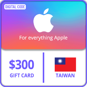 App Store & iTunes Gift Card Taiwan $300