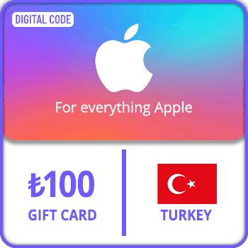 App Store & iTunes Gift Card Turkey ₺100