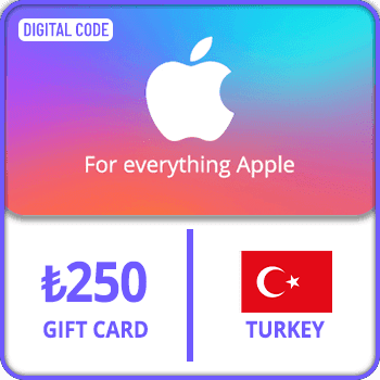 App Store & iTunes Gift Card Turkey ₺250