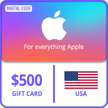 App Store & iTunes Gift Card US $500