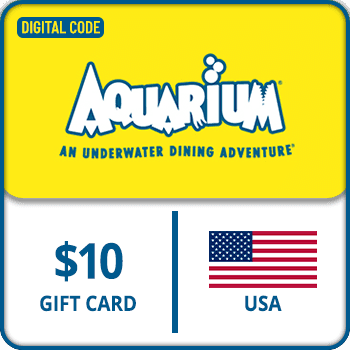 Aquarium Restaurants Gift Card USA 10 USD