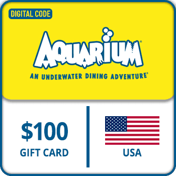 Aquarium Restaurants Gift Card USA 100 USD
