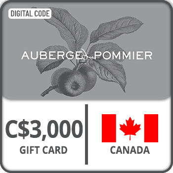 Auberge du Pommier Gift Card CANADA 3000 CAD