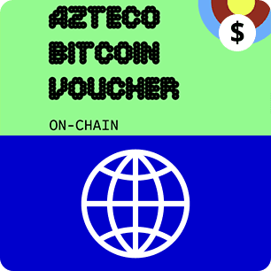 Azteco Bitcoin Voucher ON-CHAIN Global