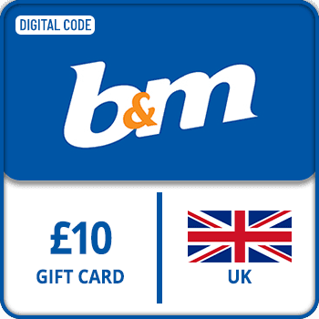 B&M Gift Card UK 10 GBP
