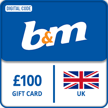 B&M Gift Card UK 100 GBP