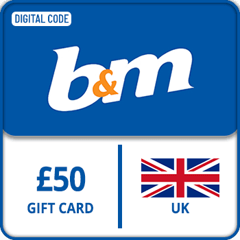 B&M Gift Card UK 50 GBP