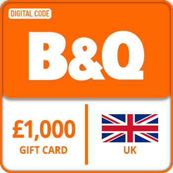 B&Q GAft Card UK 1000 GBP