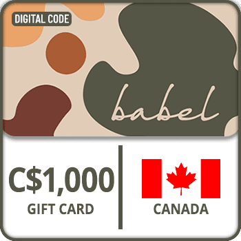 Babel Gift Card CANADA 1000 CAD