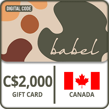 Babel Gift Card CANADA 2000 CAD