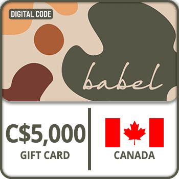 Babel Gift Card CANADA 5000 CAD