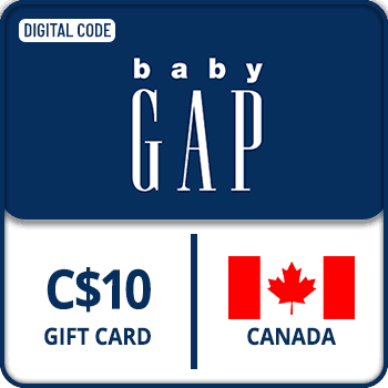 Baby Gap Gift Card CANADA 10 CAD