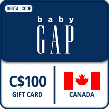 Baby Gap Gift Card CANADA 100 CAD