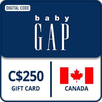Baby Gap Gift Card CANADA 250 CAD