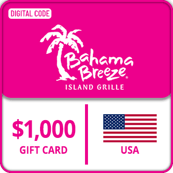Bahama Breeze Gift Card USA 1000 USD