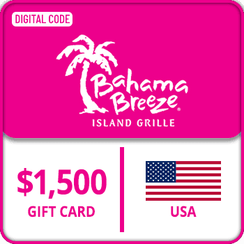 Bahama Breeze Gift Card USA 1500 USD