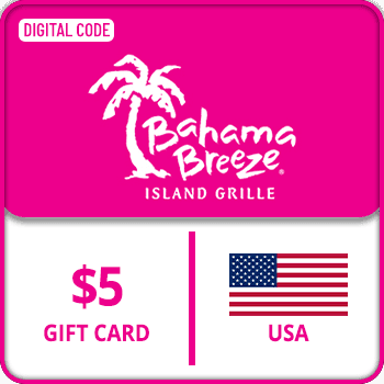 Bahama Breeze Gift Card USA 5 USD