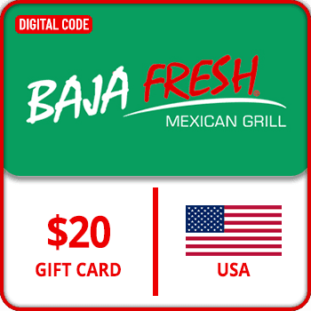 Baja Fresh Gift Card USA 20 USD