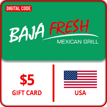 Baja Fresh Gift Card USA 5 USD