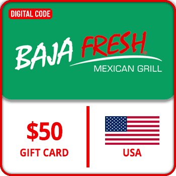 Baja Fresh Gift Card USA 50 USD