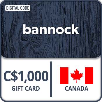 Bannock Gift Card CANADA 1000 CAD