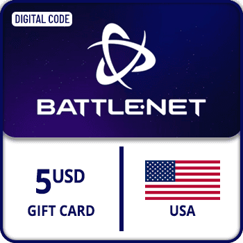 Battle.net Balance Gift Card USA $5
