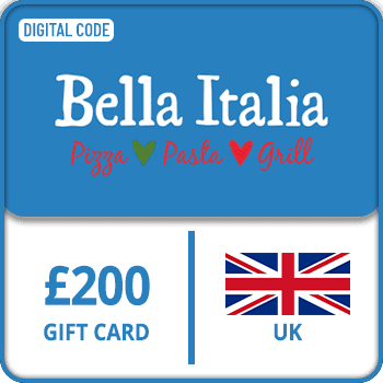 Bella Italia Gift Card UK 200 GBP 