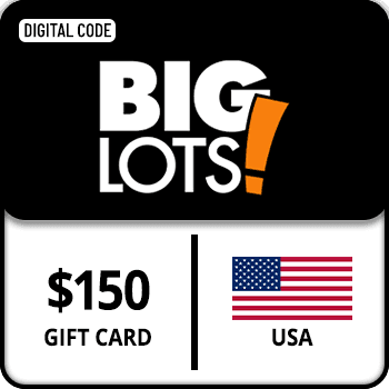 Big Lots! Gift Card USA 150 USD