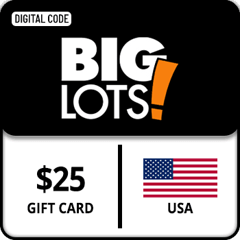 Big Lots! Gift Card USA 25 USD