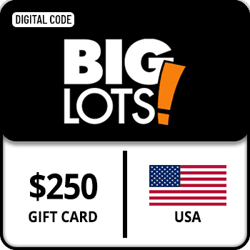 Big Lots! Gift Card USA 250 USD