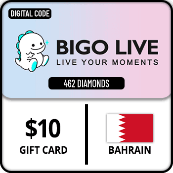 Bigo Live Gift Card 462 Diamonds Bahrain $10