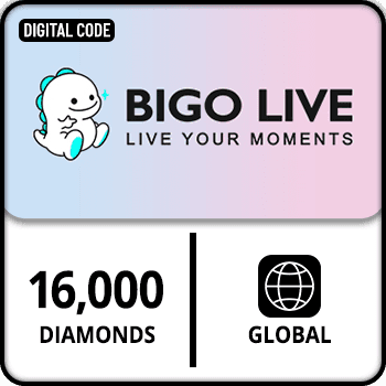Bigo Live Gift Card 16000 Diamonds