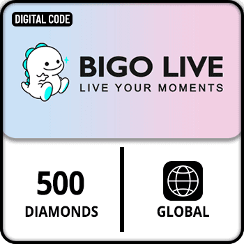 Bigo Live Gift Card 500 Diamonds