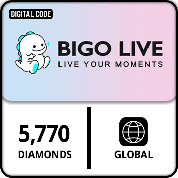 Bigo Live Gift Card 5770 Diamonds