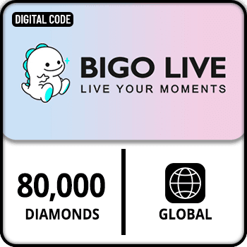 Bigo Live Gift Card 80000 Diamonds