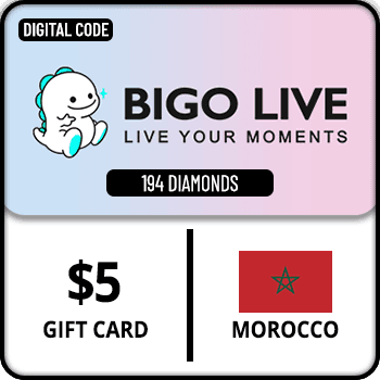 Bigo Live Gift Card 194 Diamonds Morocco $5