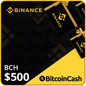 Binance Gift Card (BCH) $500