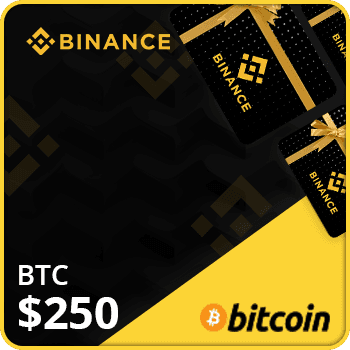 Binance Gift Card (BTC) $250