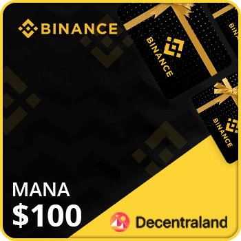 Binance Gift Card (MANA) $100