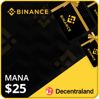 Binance Gift Card (MANA) $25