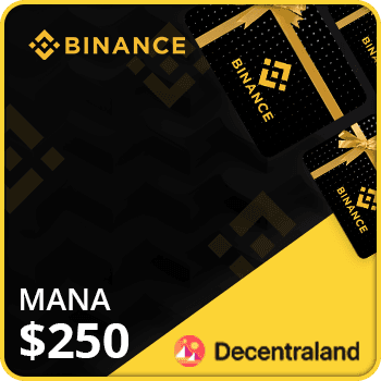 Binance Gift Card (MANA) $250