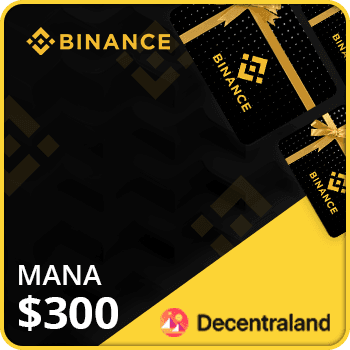 Binance Gift Card (MANA) $300